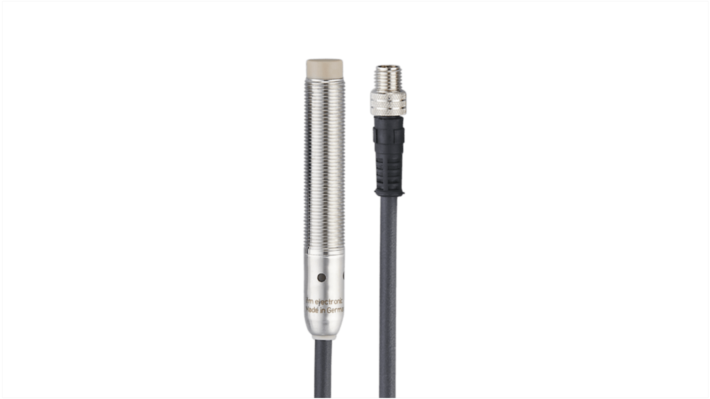 Rs-Online Sensore di prossimità induttivo Cilindro filettato ifm electronic M12 rilevamento 7 mm 10 → 30 V CC
