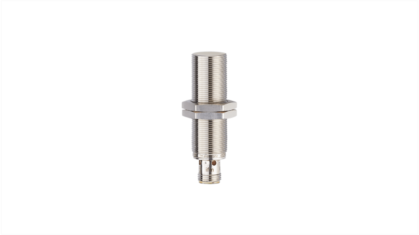 Rs-Online Sensore di prossimità induttivo Cilindro filettato ifm electronic M18 rilevamento 5 mm 10 → 30 V CC