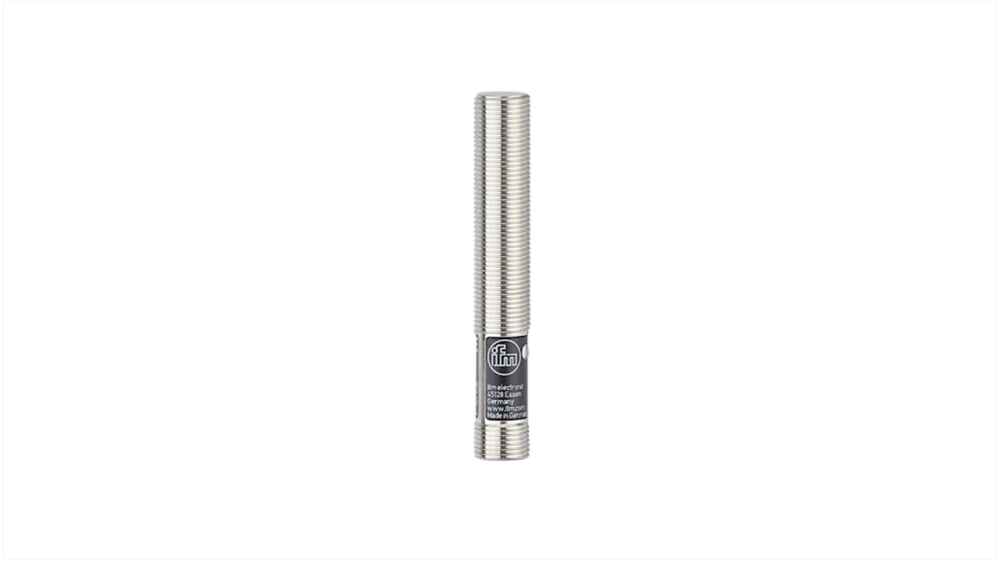 Rs-Online Sensore di prossimità induttivo Cilindro filettato ifm electronic M12 rilevamento 2 mm 20 → 250 V ca