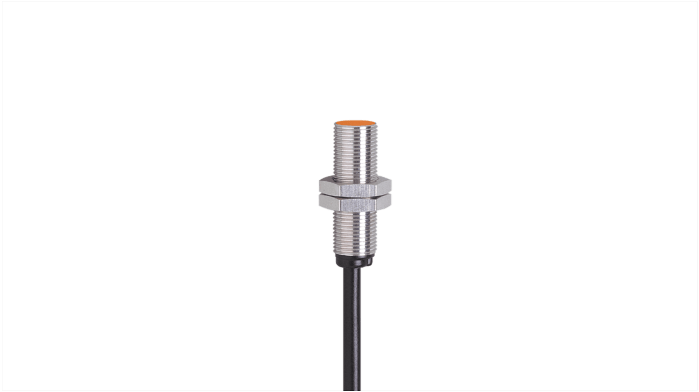 Rs-Online Sensore di prossimità induttivo Cilindro filettato ifm electronic M12 rilevamento 2 mm 10 → 36 V CC
