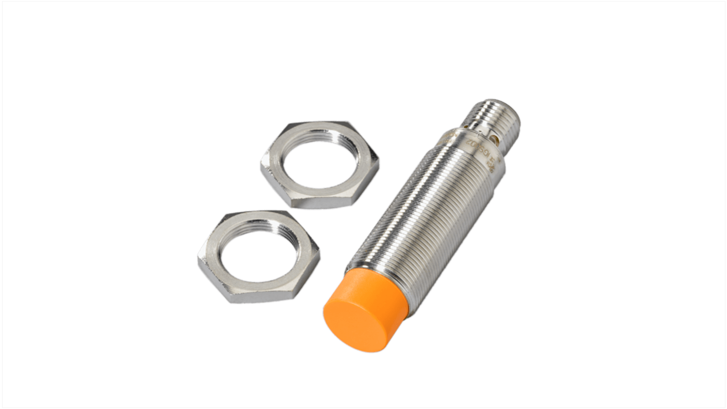 Rs-Online Sensore di prossimità induttivo Cilindro filettato ifm electronic M18 rilevamento 12 mm 20 → 140 V ac/dc