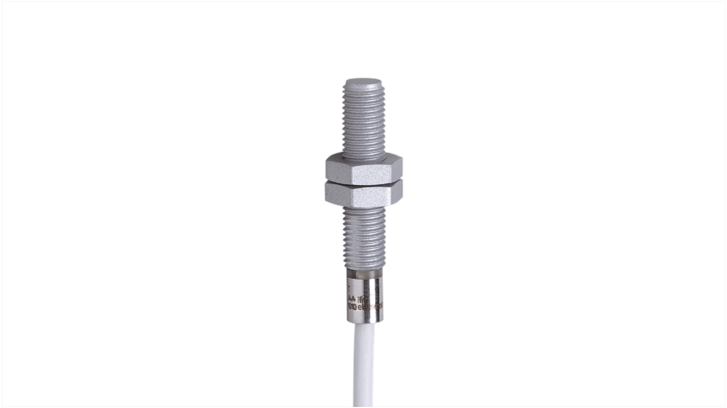 Rs-Online Sensore di prossimità induttivo Cilindro filettato ifm electronic M8 rilevamento 2 mm 10 → 30 V CC