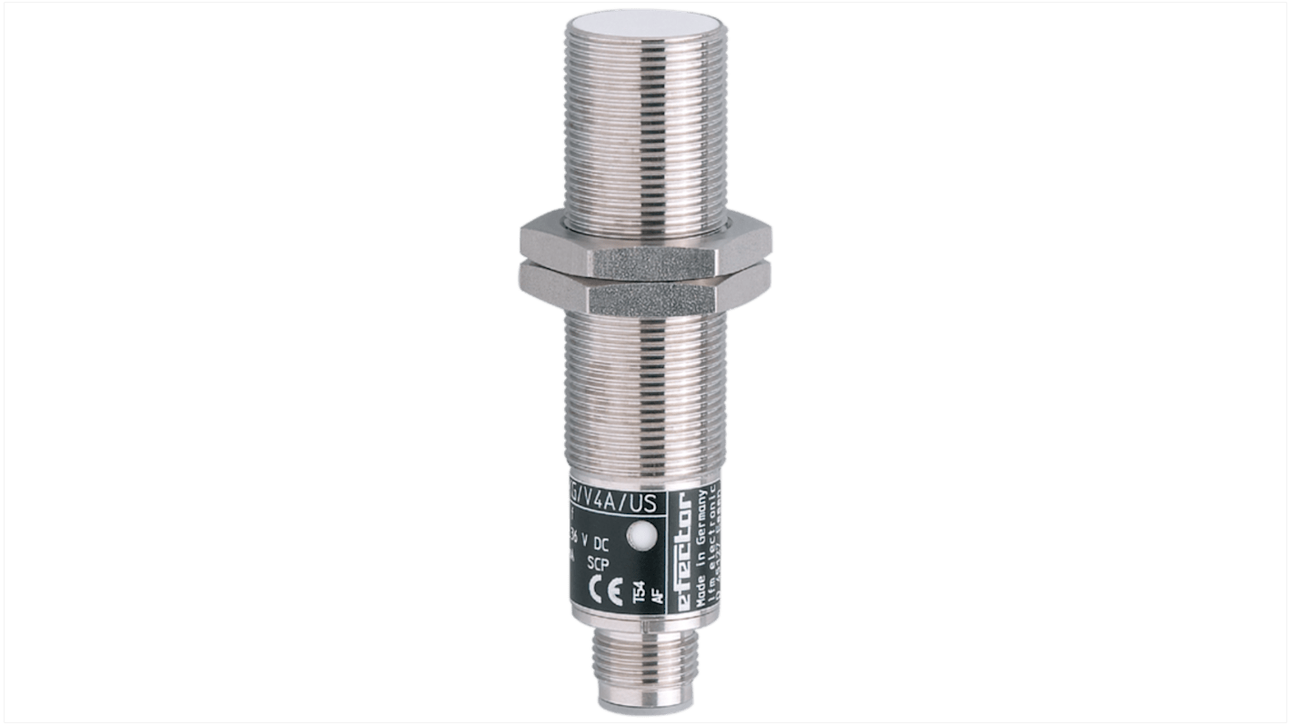 Rs-Online Sensore di prossimità induttivo Cilindro filettato ifm electronic M18 rilevamento 5 mm 10 → 55 V dc
