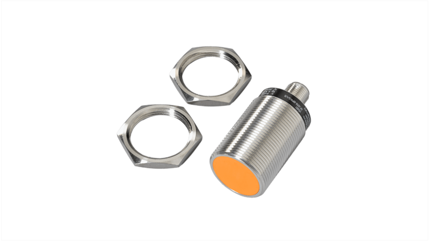 Rs-Online Sensore di prossimità induttivo Cilindro filettato ifm electronic M30 rilevamento 15 mm 10 → 36 V CC