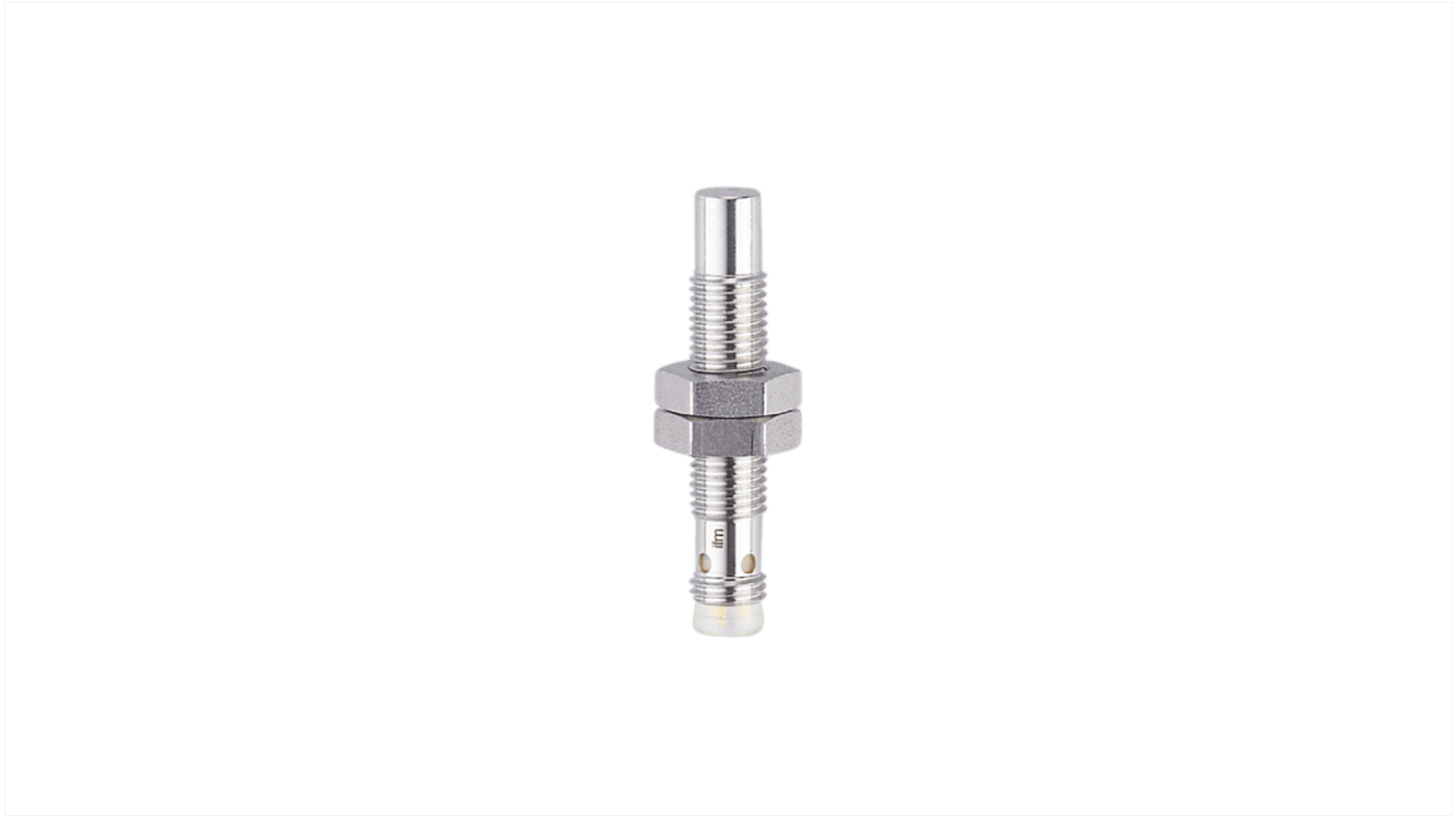 Rs-Online Sensore di prossimità induttivo Cilindro filettato ifm electronic M8 rilevamento 5 mm 10 → 30 V CC