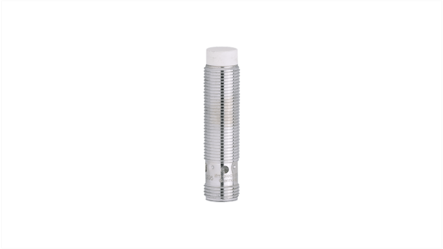 Rs-Online Sensore di prossimità induttivo Cilindro filettato ifm electronic M12 rilevamento 7 mm 10 → 30 V CC