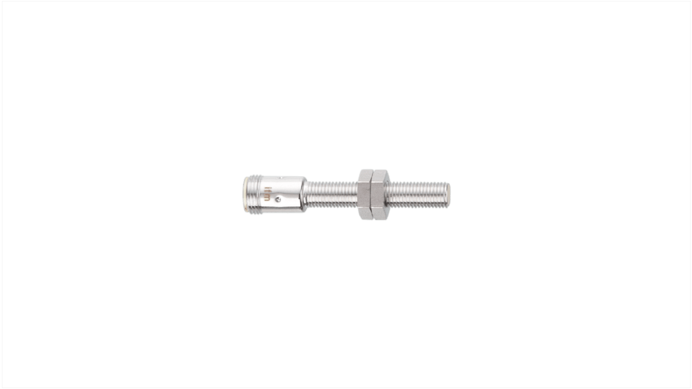 Rs-Online Sensore di prossimità induttivo Cilindro filettato ifm electronic M8 rilevamento 2 mm 10 → 30 V CC
