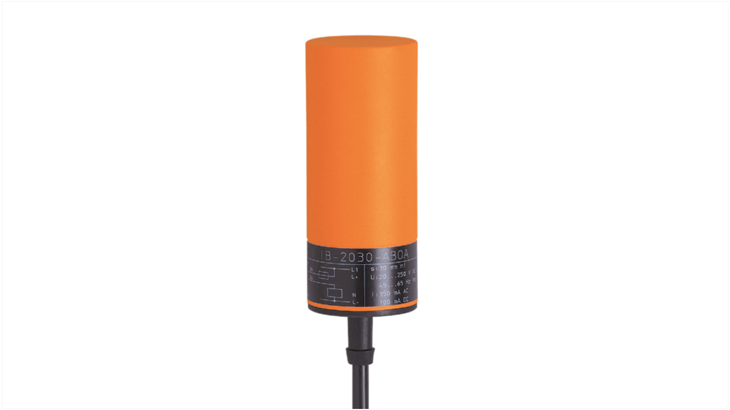 Rs-Online Sensore di prossimità induttivo Cilindrico ifm electronic rilevamento 20 mm 20 → 250 V ca/cc