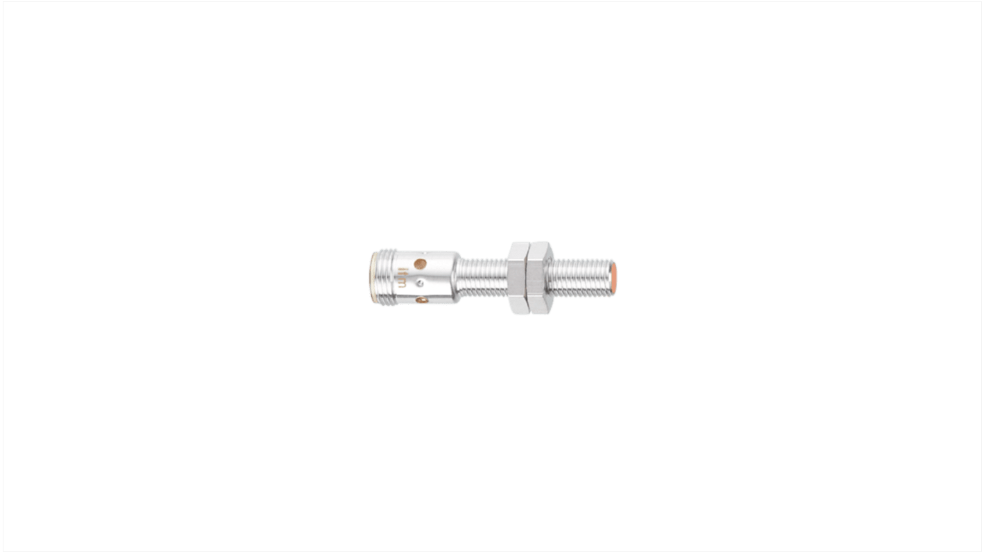 Rs-Online Sensore di prossimità induttivo Cilindro filettato ifm electronic M8 rilevamento 1 mm 10 → 30 V CC