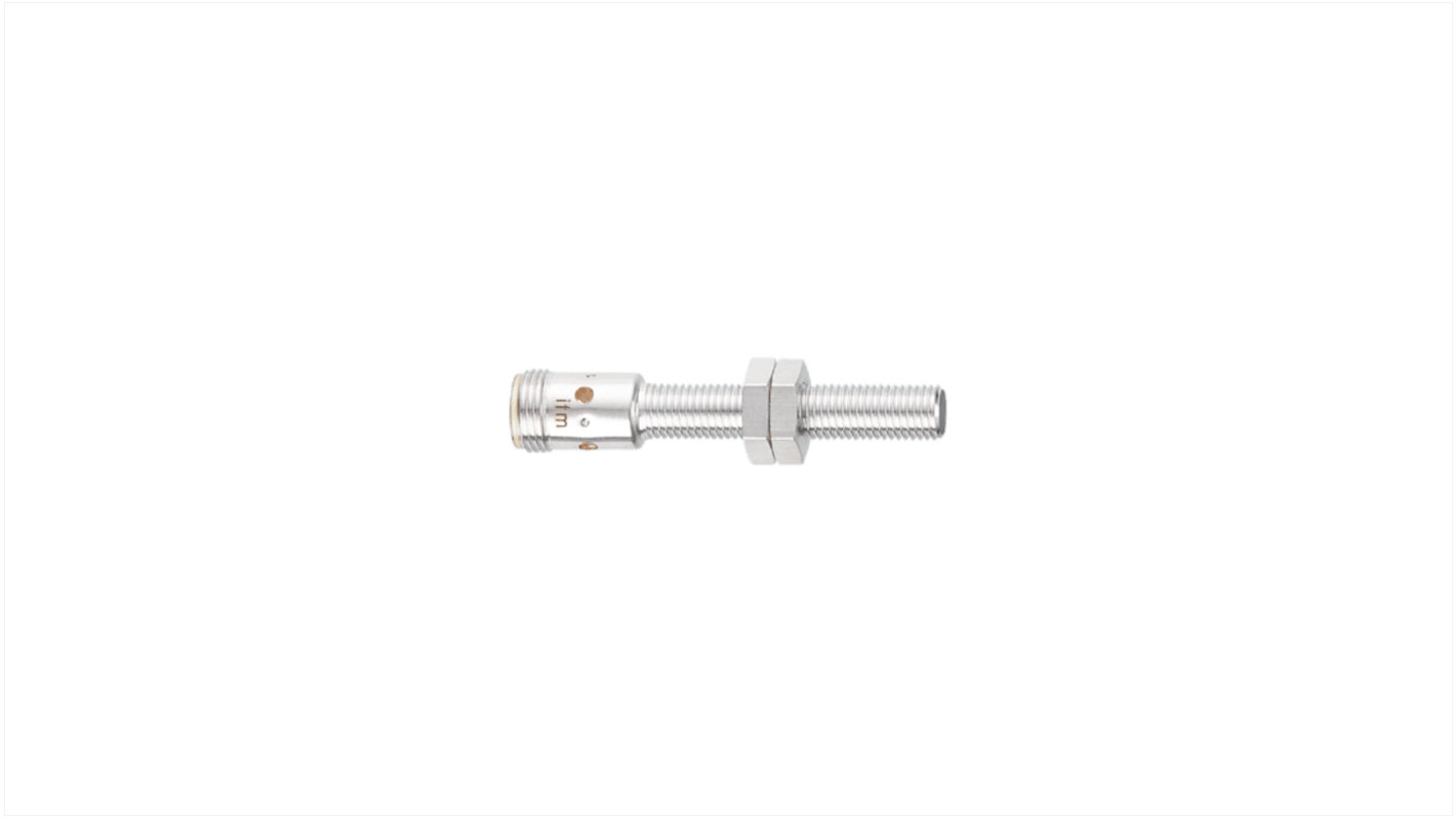 Rs-Online Sensore di prossimità induttivo Cilindro filettato ifm electronic M8 rilevamento 2 mm 10 → 36 V CC
