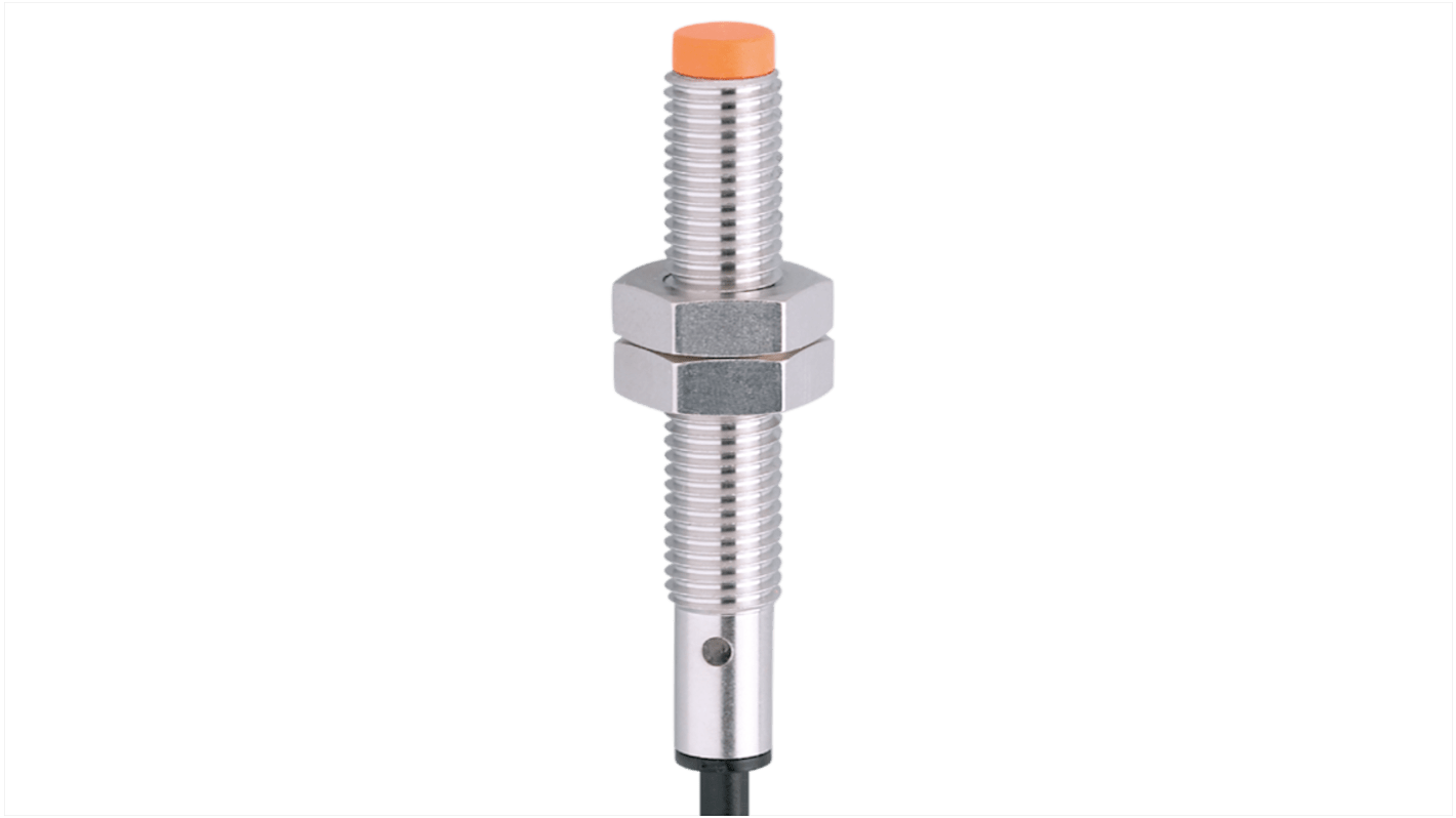 Rs-Online Sensore di prossimità induttivo Cilindro filettato ifm electronic M8 rilevamento 2 mm 5 → 36 V dc