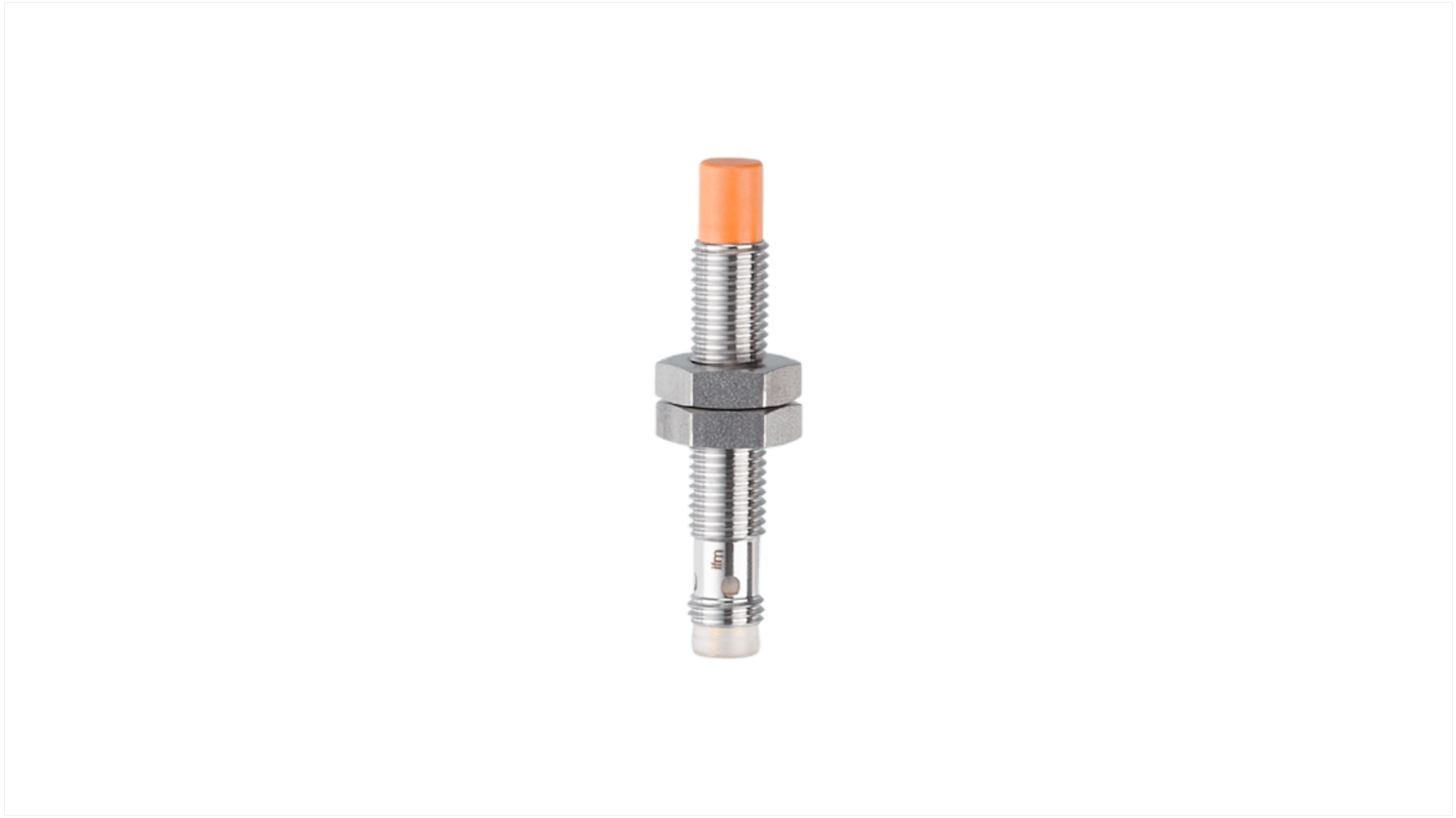 Rs-Online Sensore di prossimità induttivo Cilindro filettato ifm electronic M8 rilevamento 4 mm 10 → 30 V CC