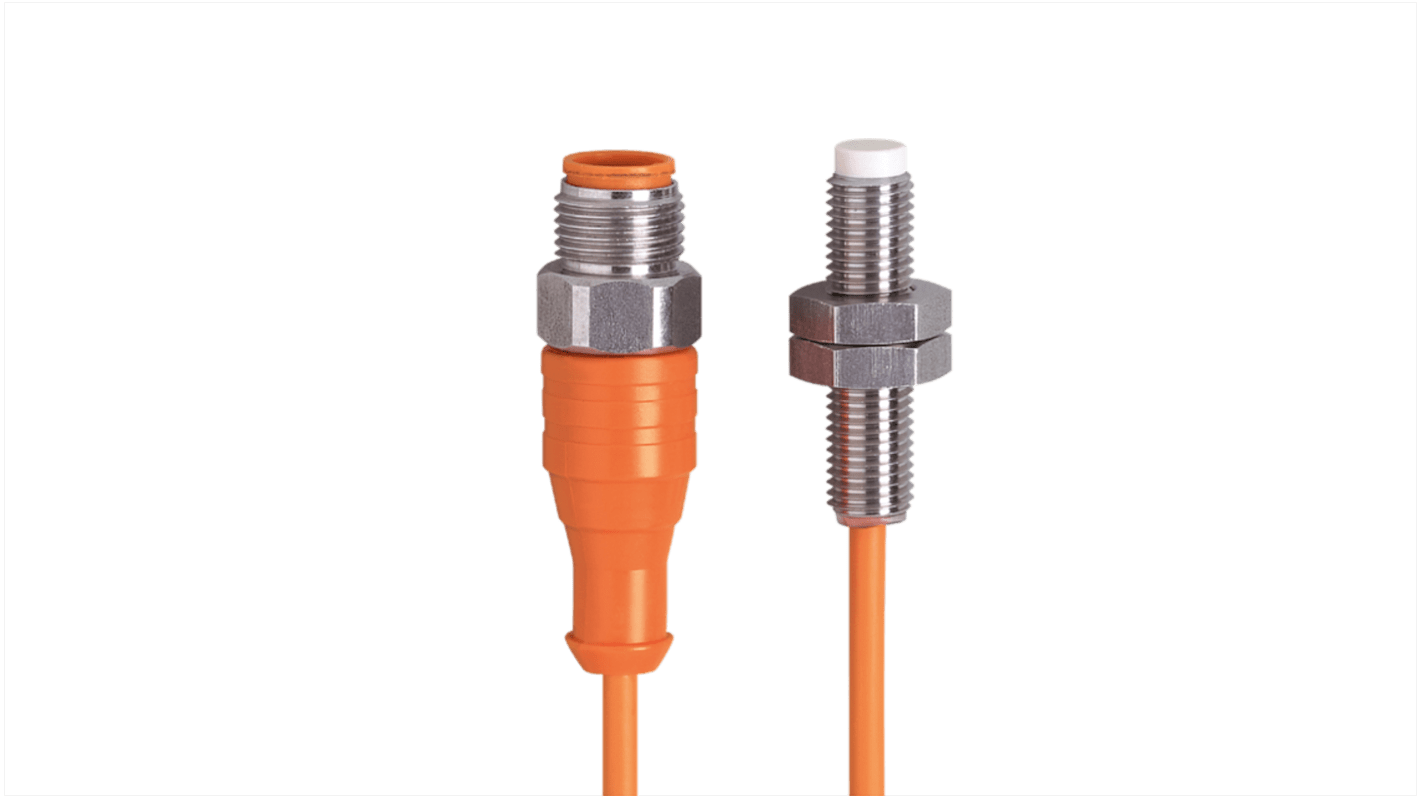 Rs-Online Sensore di prossimità induttivo Cilindro filettato ifm electronic M8 rilevamento 3 mm 10 → 30 V CC