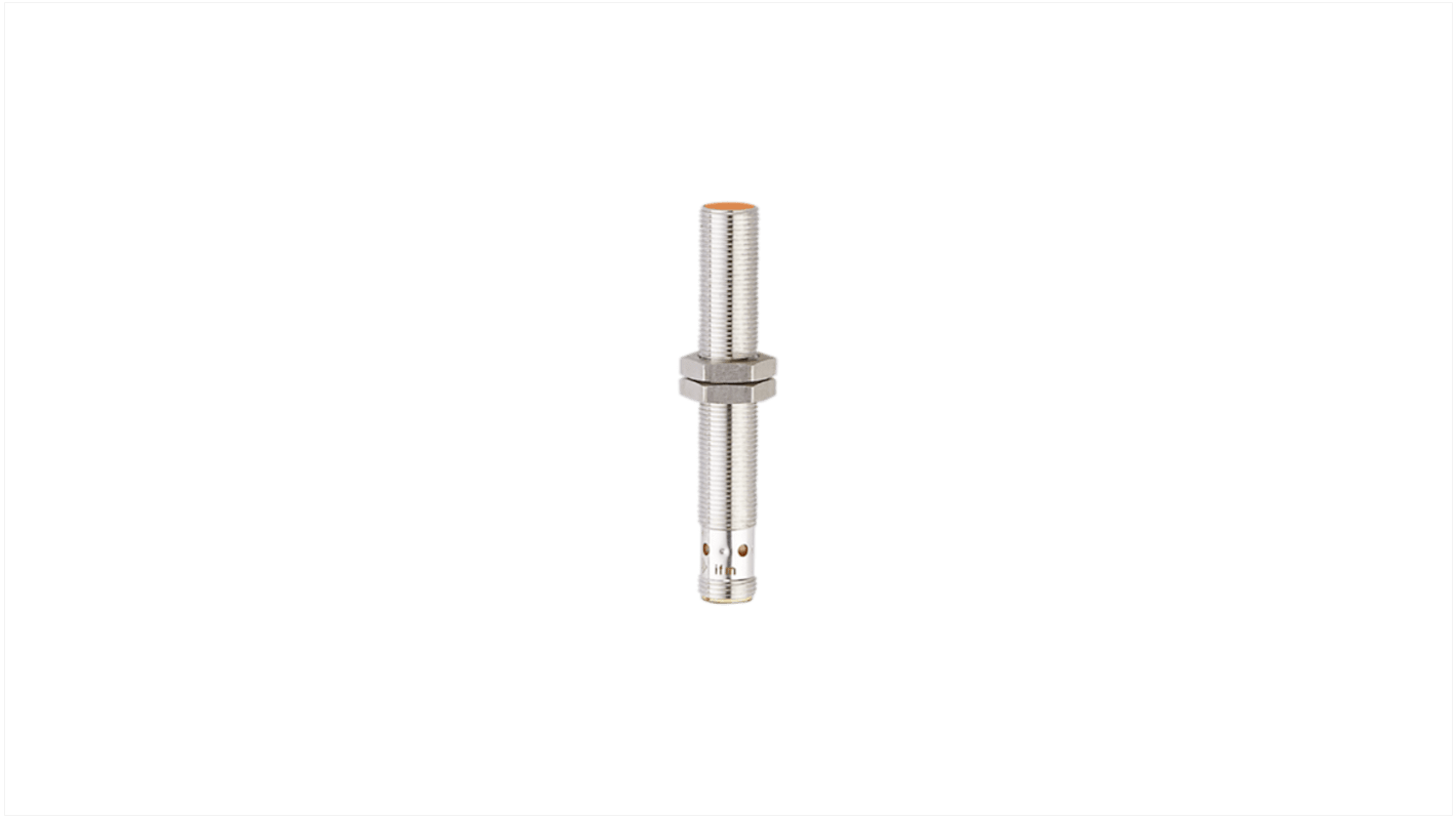 Rs-Online Sensore di prossimità induttivo Cilindro filettato ifm electronic M12 rilevamento 2 mm 10 → 30 V CC