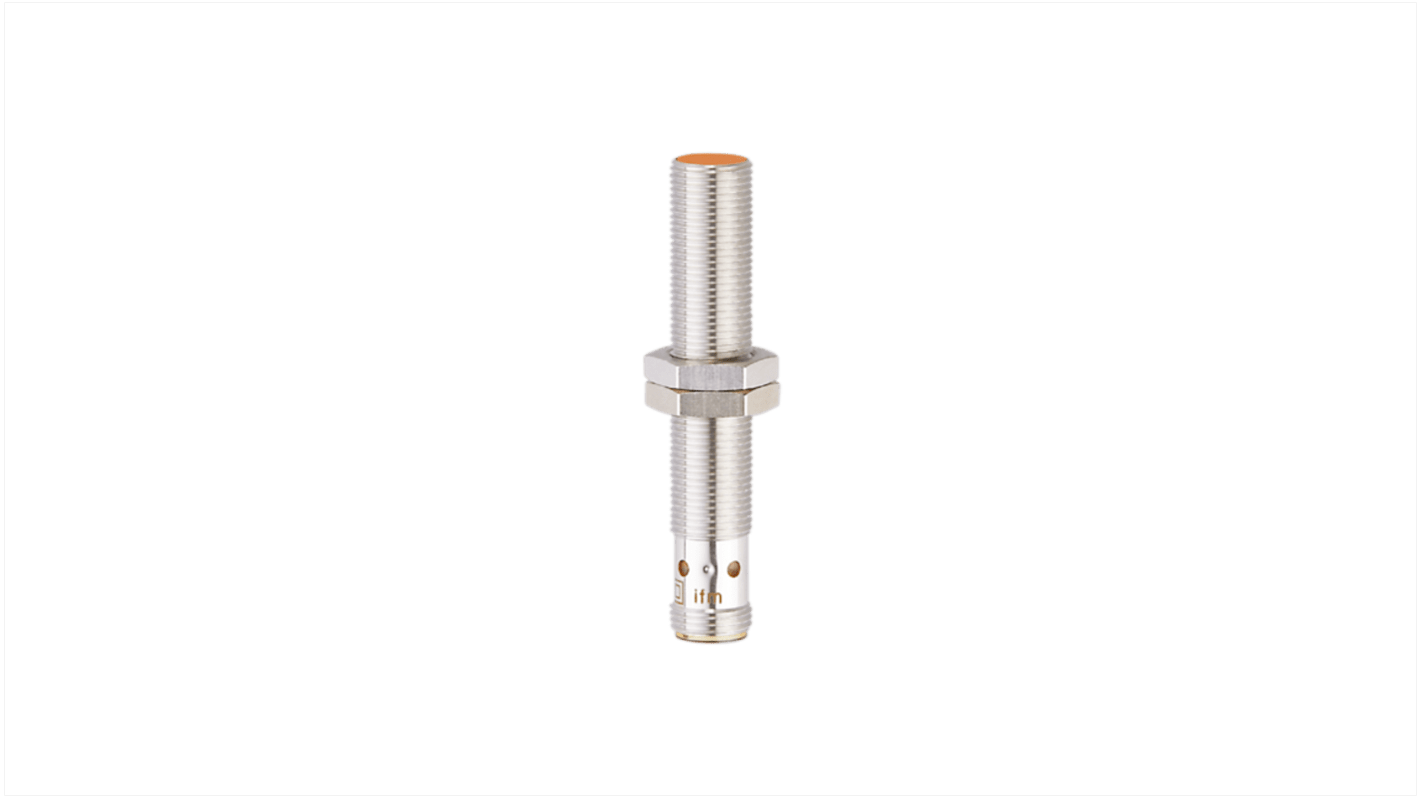 Rs-Online Sensore di prossimità induttivo Cilindro filettato ifm electronic M12 rilevamento 2 mm 10 → 30 V CC