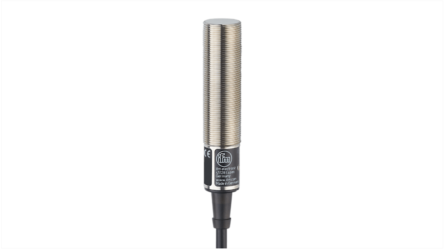 Rs-Online Sensore di prossimità induttivo Cilindro filettato ifm electronic M18 rilevamento 5 mm 20 → 250 V ca/cc
