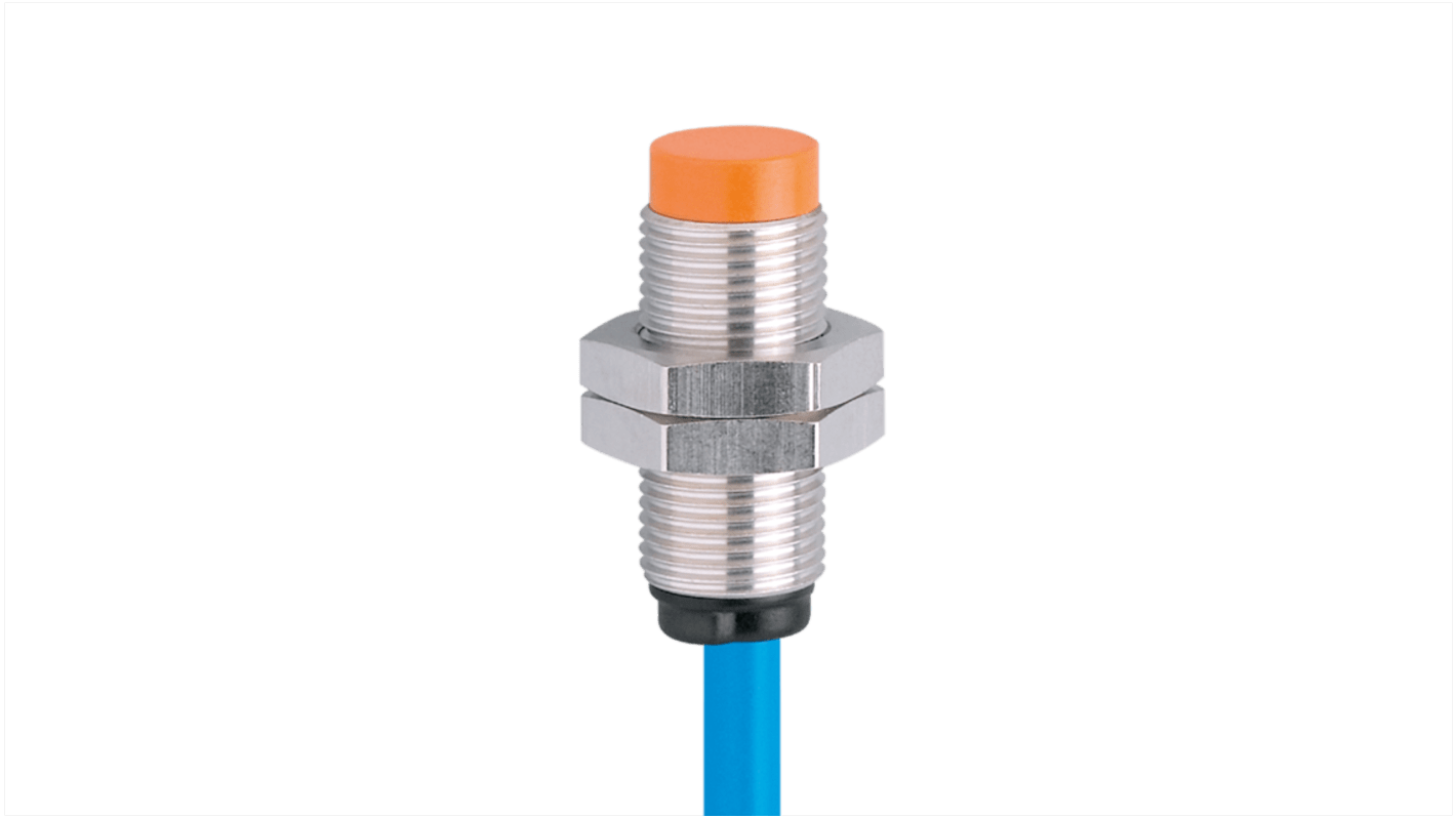 Rs-Online Sensore di prossimità induttivo Cilindro filettato ifm electronic M12 rilevamento 4 mm 7 5 → 30 V dc