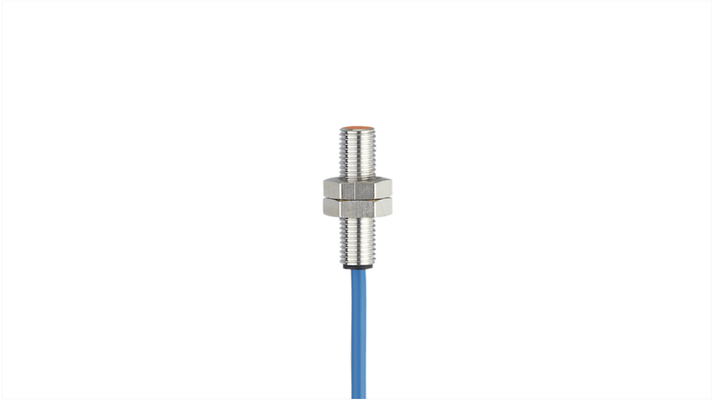 Rs-Online Sensore di prossimità induttivo Cilindro filettato ifm electronic M8 rilevamento 1 mm 7 5 → 30 V dc