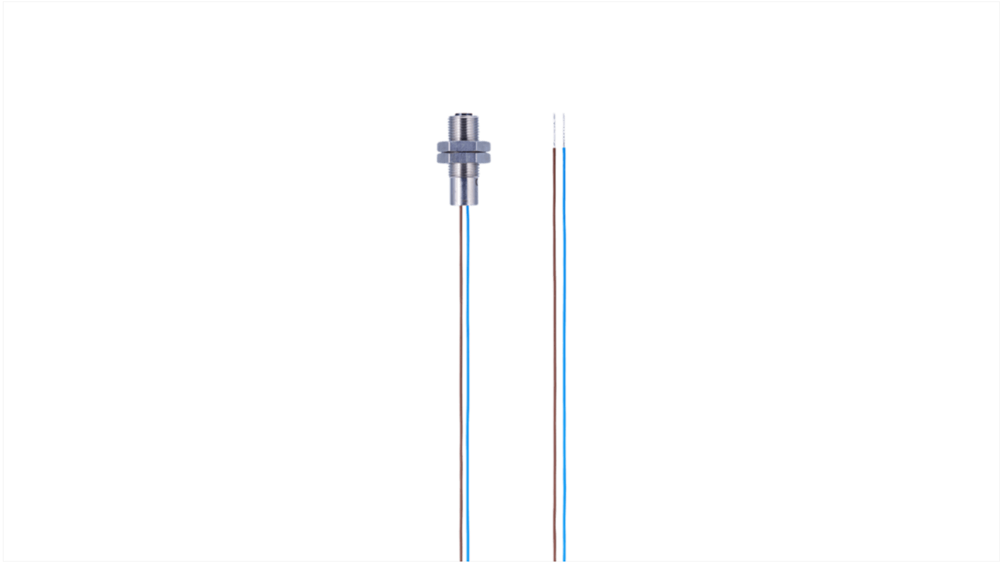 Rs-Online Sensore di prossimità induttivo Cilindro filettato ifm electronic M12 rilevamento 0 05 → 0 5 mm 7 5 →