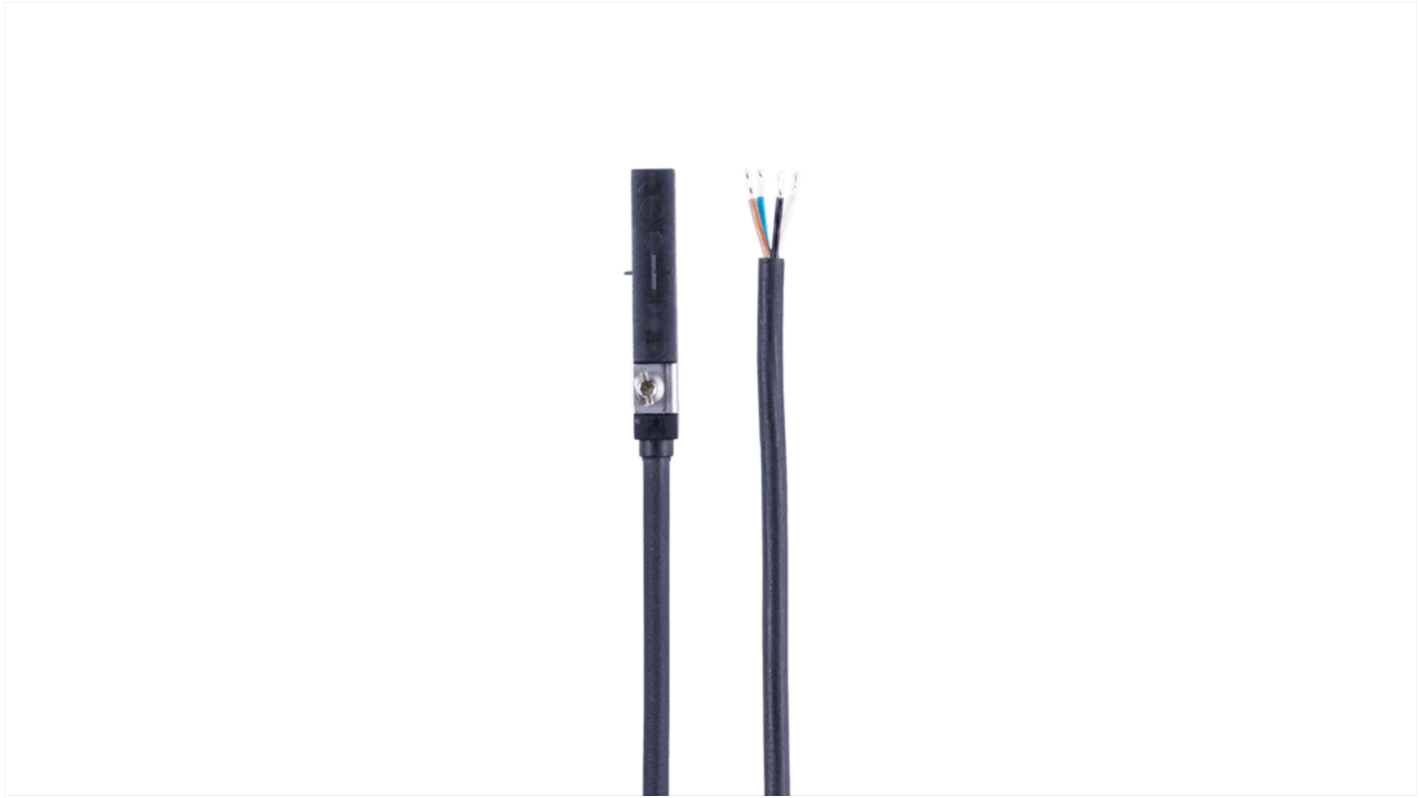 ifm electronic T-slot Pneumatic Cylinder Sensor, IP65, IP67, 10 → 30V dc, NO/NC Operation, MK, with LED