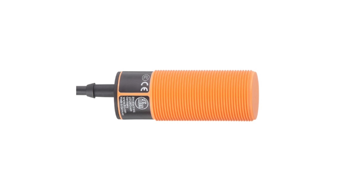 Rs-Online Sensore capacitivo Cilindro filettato ifm electronic M30 rilevamento 3 → 15 mm 20 → 125 V ac/dc