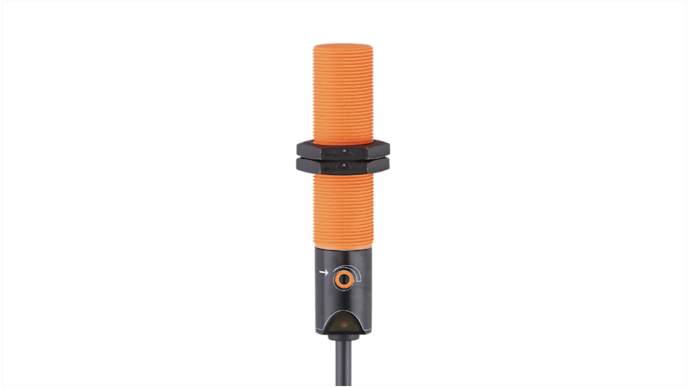 Rs-Online Sensore capacitivo Cilindro filettato ifm electronic M18 rilevamento 8 mm 10 → 36 V CC