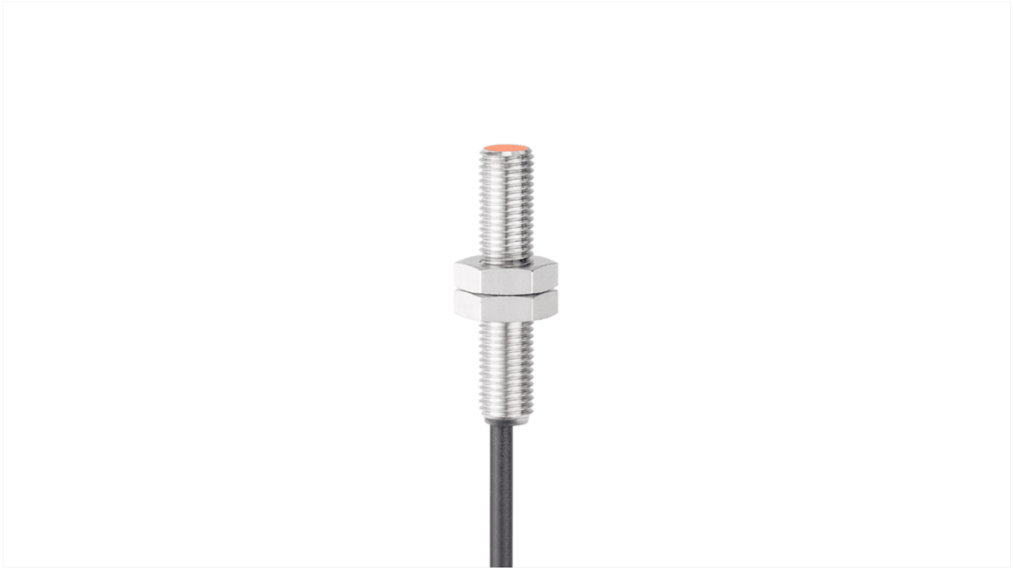 Rs-Online Sensore di prossimità magnetico Cilindro filettato ifm electronic M8 rilevamento 60 mm 10 → 30 V CC