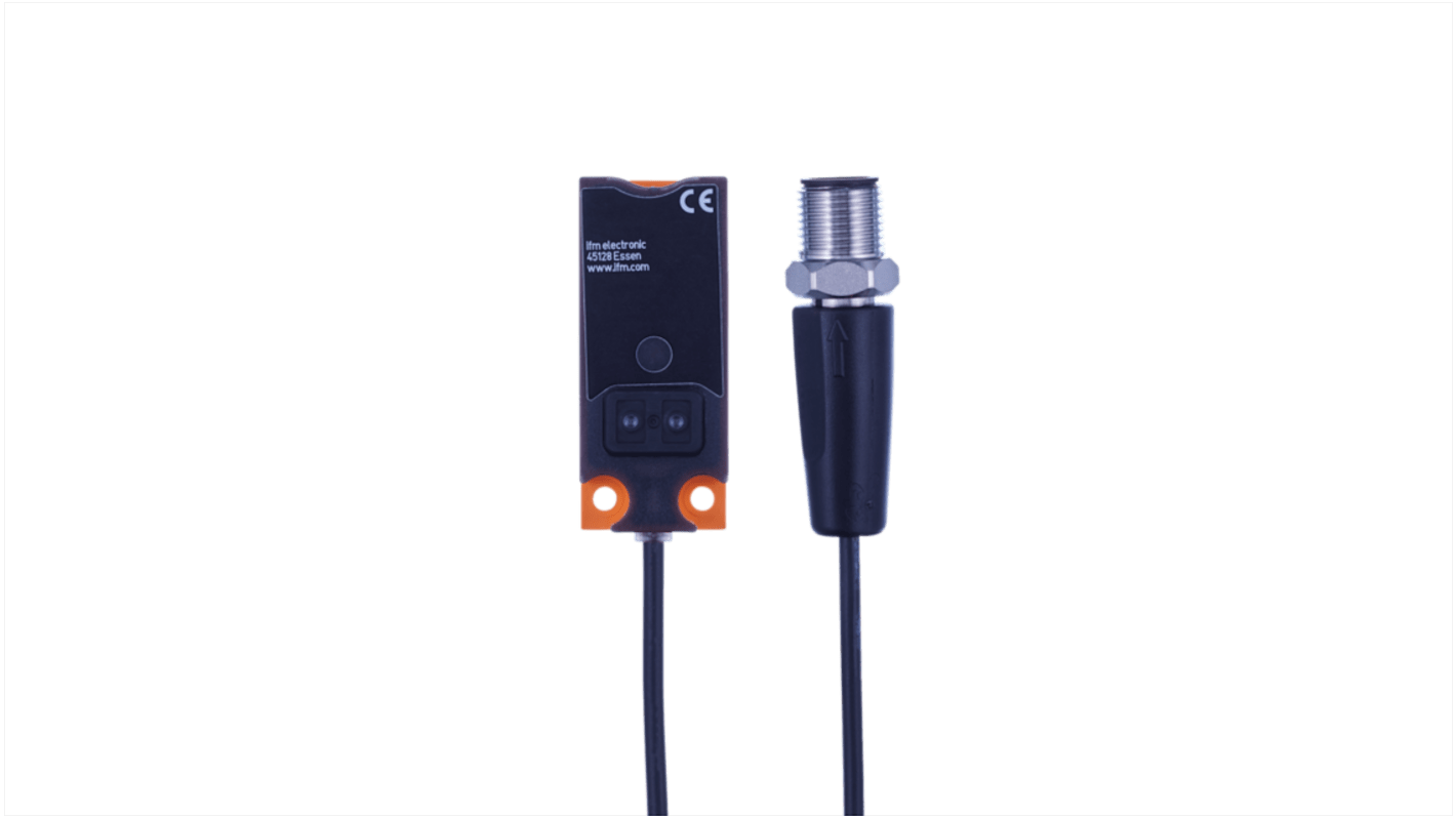 Rs-Online Sensore capacitivo rettangolare ifm electronic rilevamento 12 mm 10 → 30 V CC