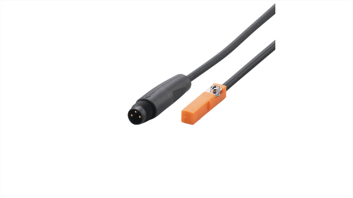ifm electronic T-slot Pneumatic Cylinder Sensor, IP65, IP67, 10 → 30V dc, NO Operation, MK, with LED indicator,