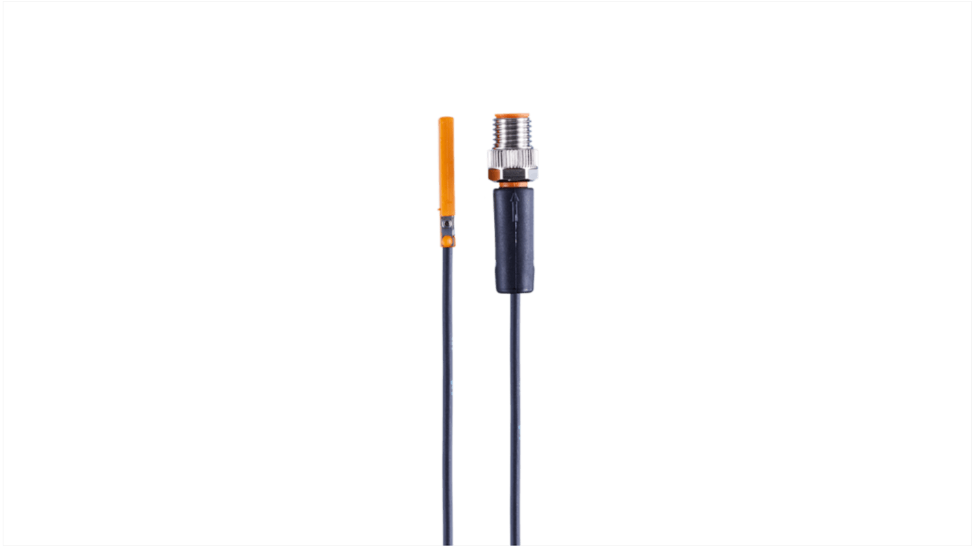 ifm electronic C-slot Pneumatic Cylinder Sensor, IP65, IP67, 10 → 30V dc, NO Operation, MK, with LED indicator,