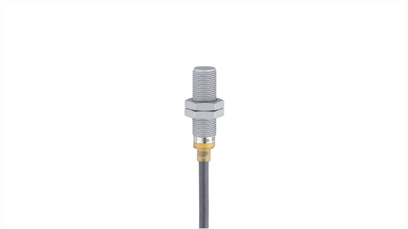 Rs-Online Sensore di prossimità induttivo Cilindro filettato ifm electronic M12 rilevamento 4 mm 10 → 30 V CC