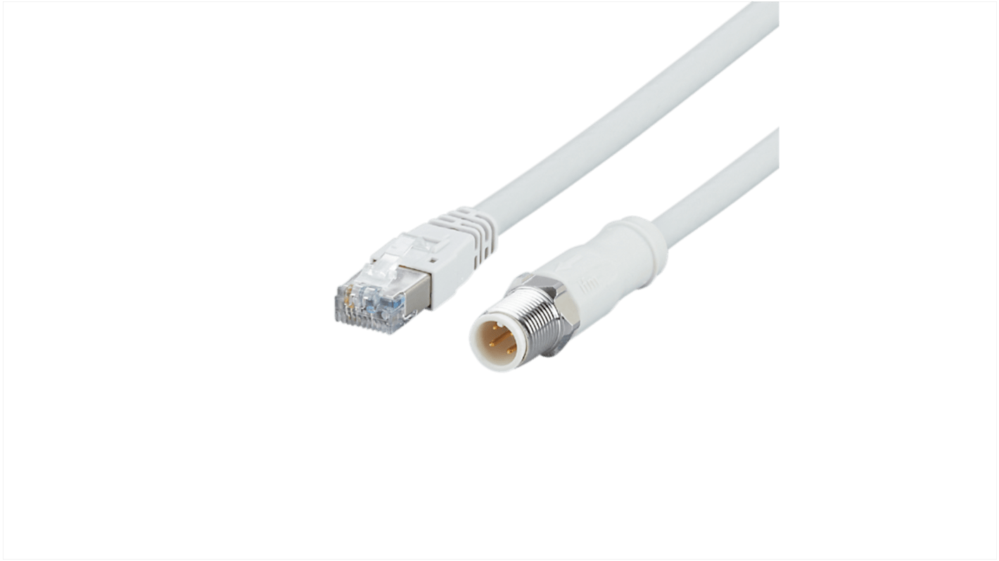 Kabel Ethernet Cat5e długość 6.5m Z zakończeniem ifm electronic MPPE