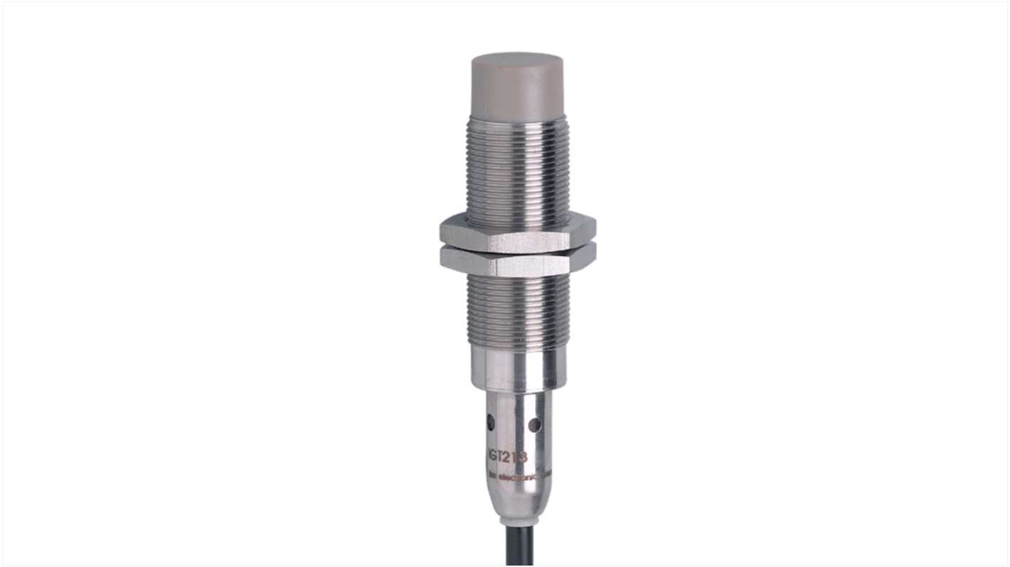 Rs-Online Sensore di prossimità induttivo Cilindro filettato ifm electronic M18 rilevamento 12 mm 10 → 30 V CC