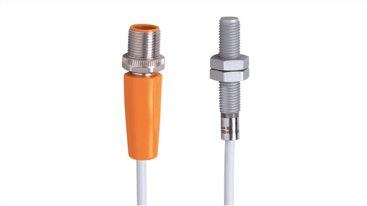 Rs-Online Sensore di prossimità induttivo Cilindro filettato ifm electronic M8 rilevamento 2 mm 10 → 30 V CC