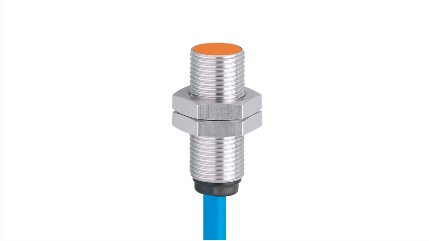 Rs-Online Sensore di prossimità induttivo Cilindro filettato ifm electronic M12 rilevamento 2 mm 7 5 → 30 V dc