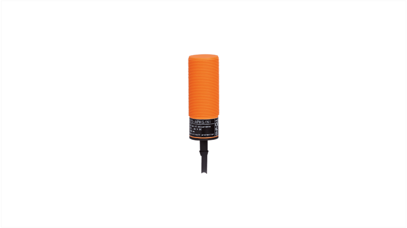 Rs-Online Sensore capacitivo Cilindro filettato ifm electronic M30 rilevamento 15 mm 10 → 36 V CC