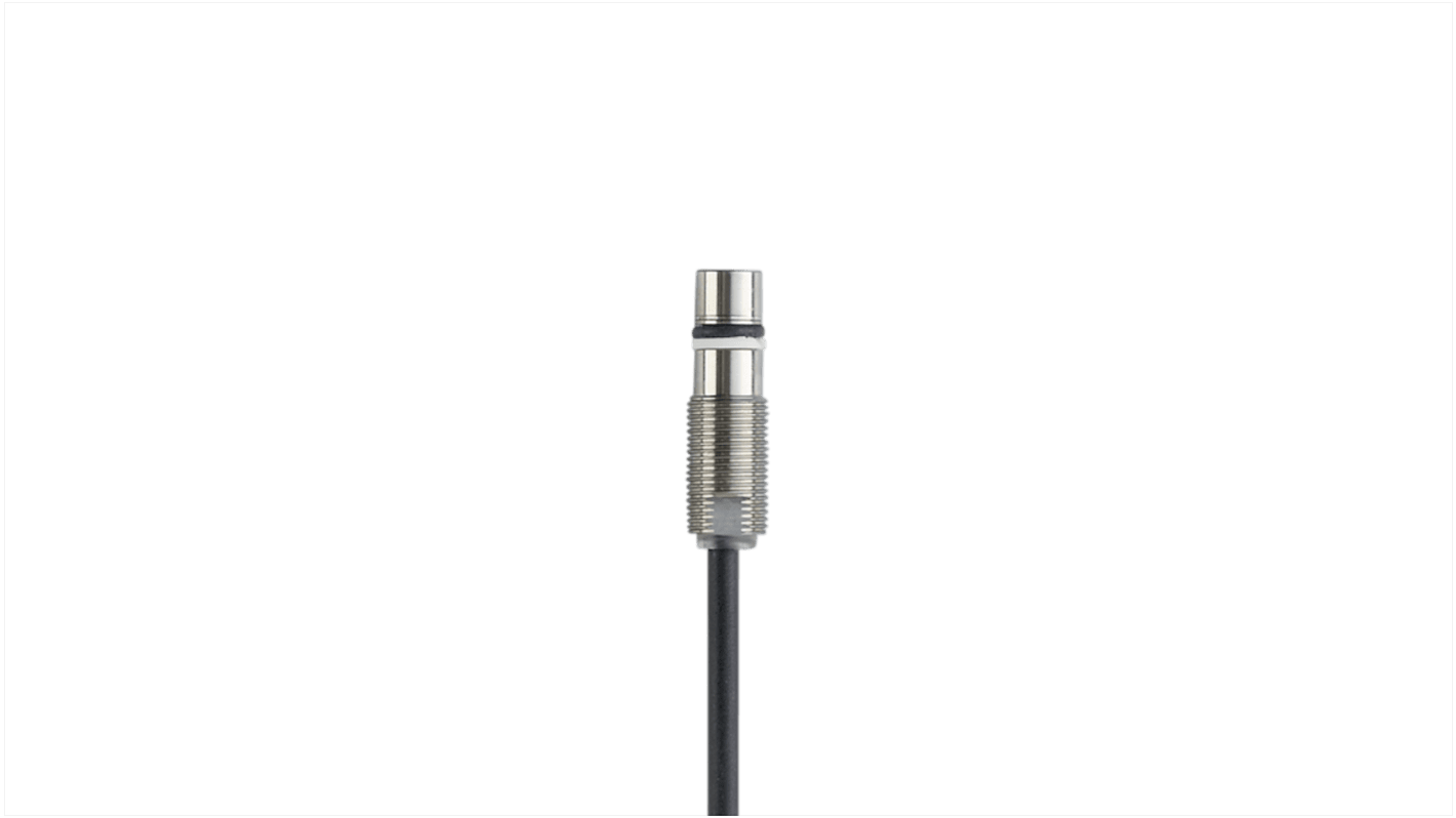 ifm electronic Cylinder Sensor Cylinder Magnetic Sensor, IP65, IP68, IP69K, 10 → 36V dc, NO, PNP Operation, MFH,