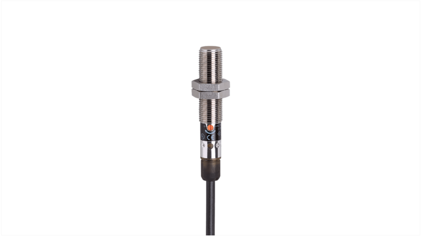 Rs-Online Sensore capacitivo Cilindro filettato ifm electronic M12 rilevamento 4 mm 10 → 36 V CC