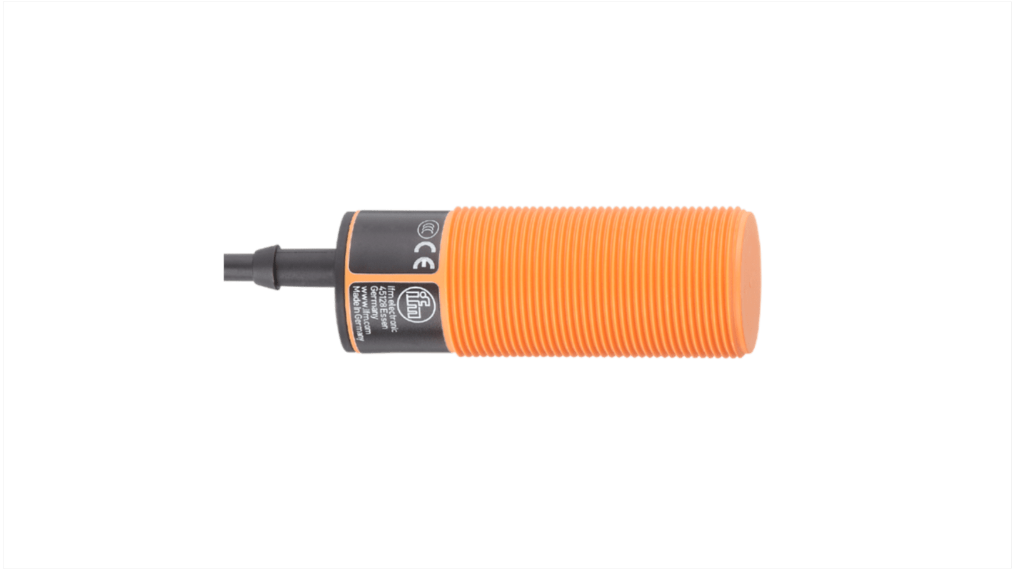 Rs-Online Sensore capacitivo Cilindro filettato ifm electronic M30 rilevamento 15 mm 20 → 250 V ca/cc