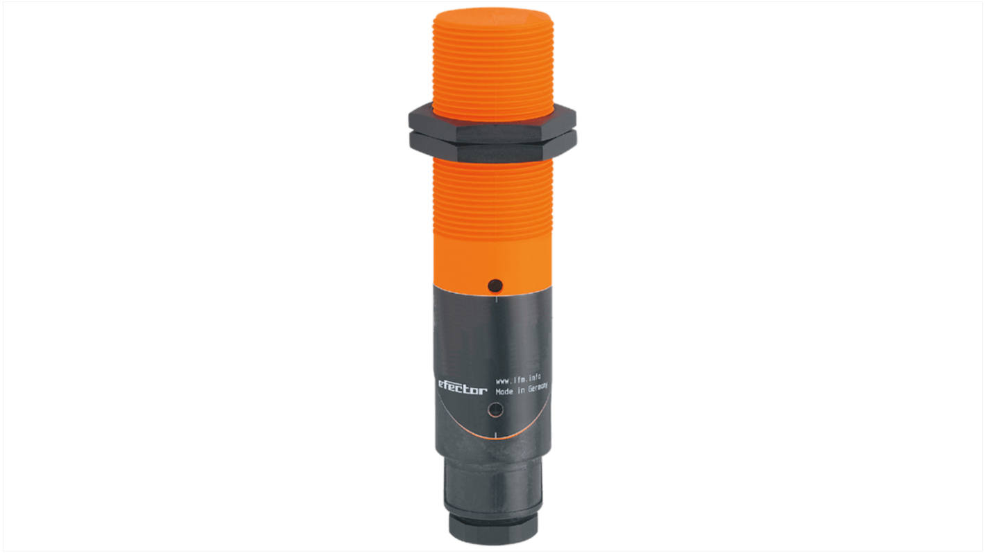 Rs-Online Sensore capacitivo Cilindro filettato ifm electronic M30 rilevamento 3 → 15 mm 20 → 250 V ca/cc