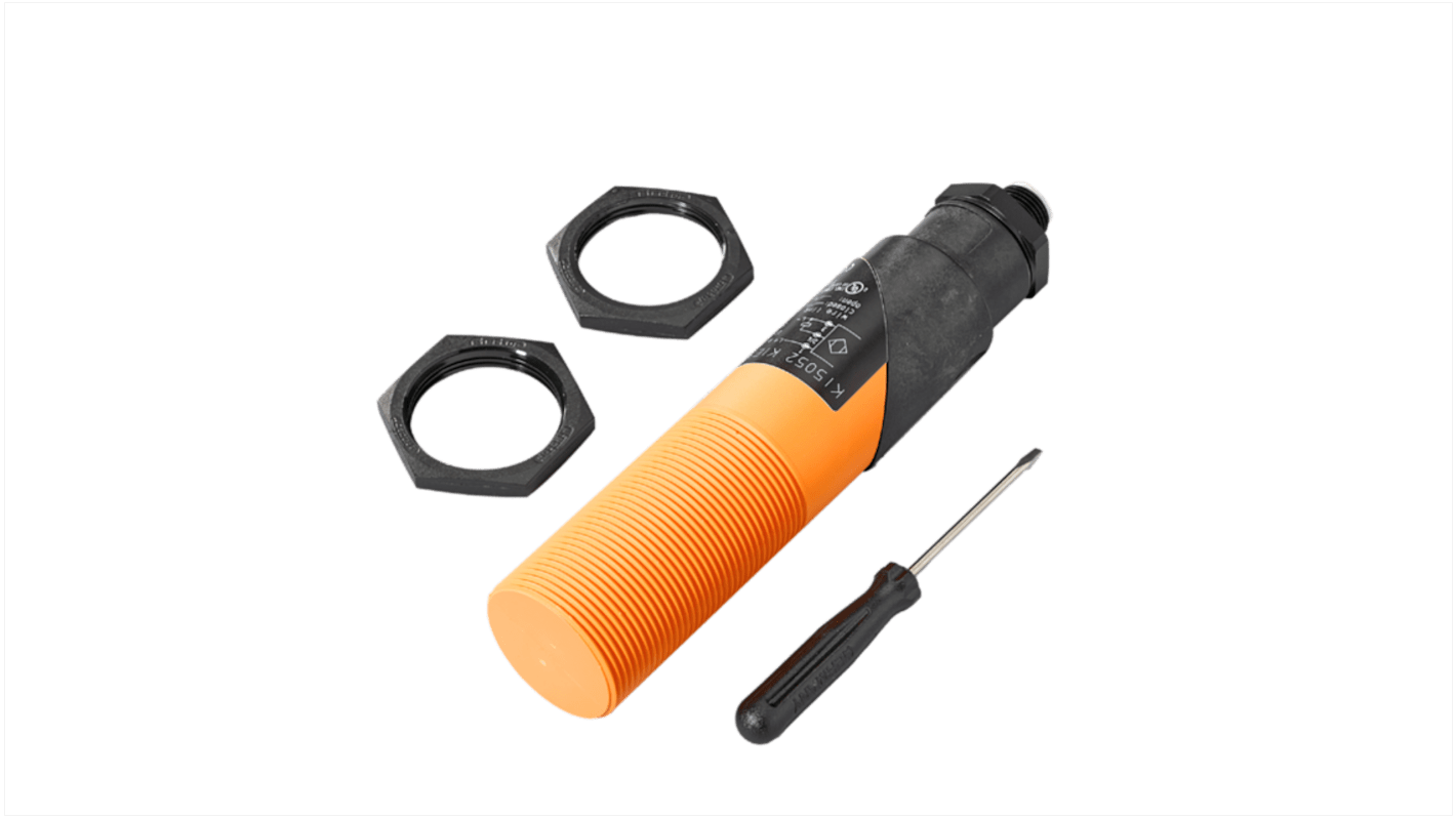 Rs-Online Sensore capacitivo Cilindro filettato ifm electronic M30 rilevamento 15 mm 10 → 55 V dc