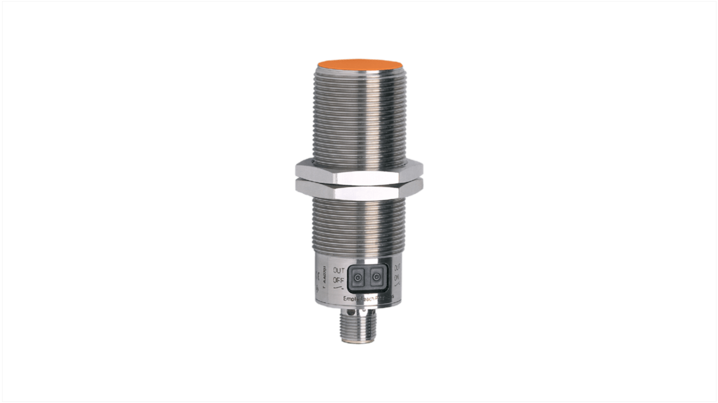 Rs-Online Sensore capacitivo Cilindro filettato ifm electronic M30 rilevamento 8 mm 10 → 30 V CC
