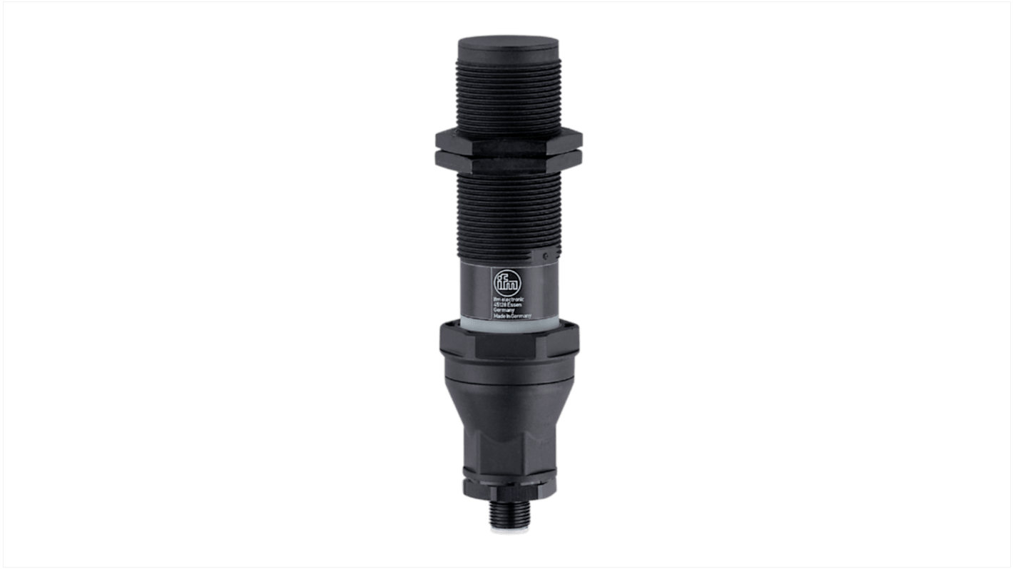 Rs-Online Sensore capacitivo Cilindro filettato ifm electronic M30 rilevamento 3 → 26 mm 10 → 30 V CC