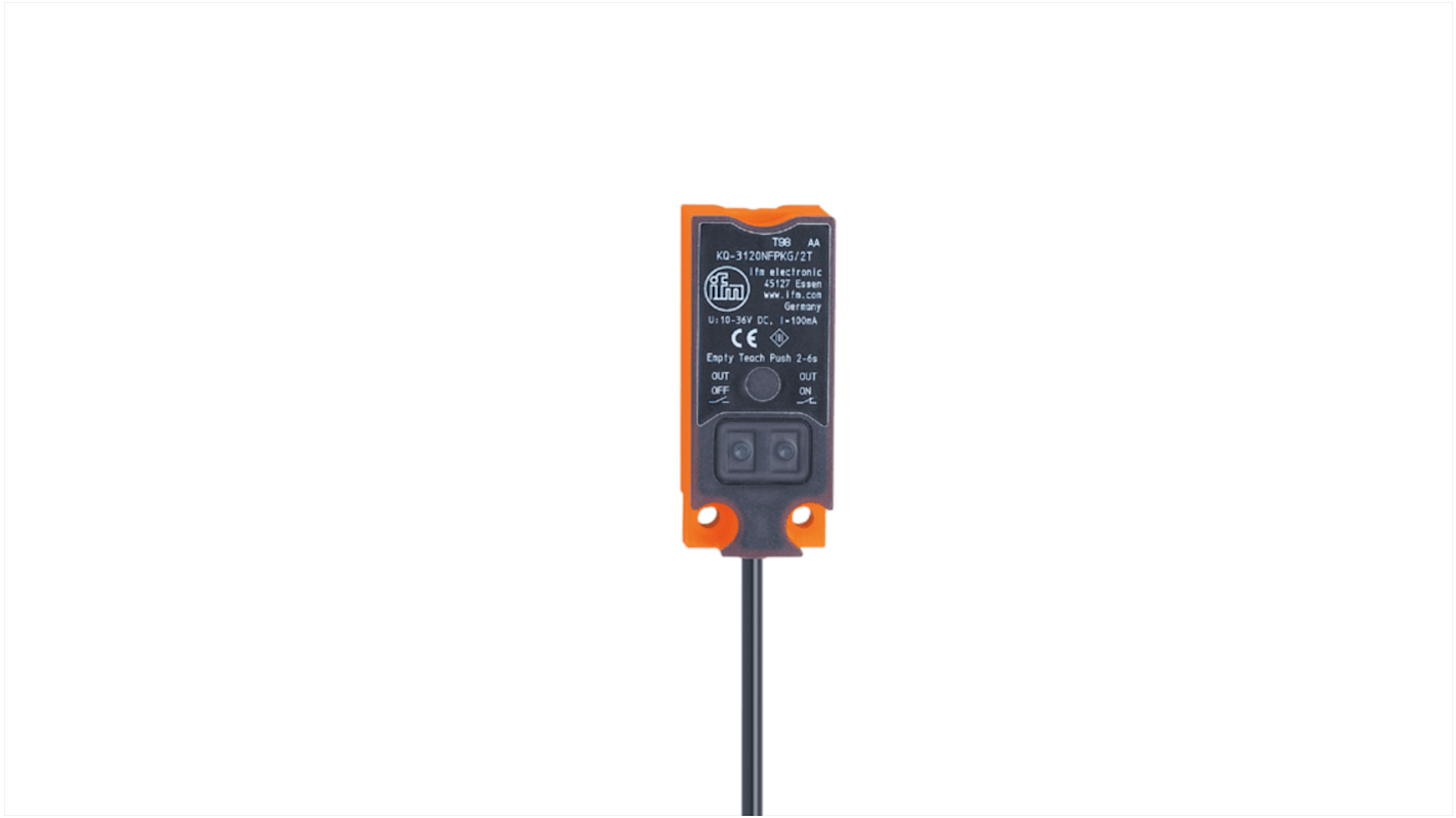 Rs-Online Sensore capacitivo rettangolare ifm electronic rilevamento 12 mm 10 → 30 V CC