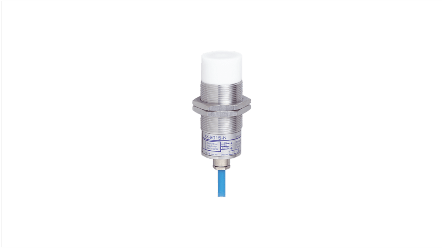 Rs-Online Sensore capacitivo Cilindrico ifm electronic rilevamento 15 mm 7 5 → 15 V CC