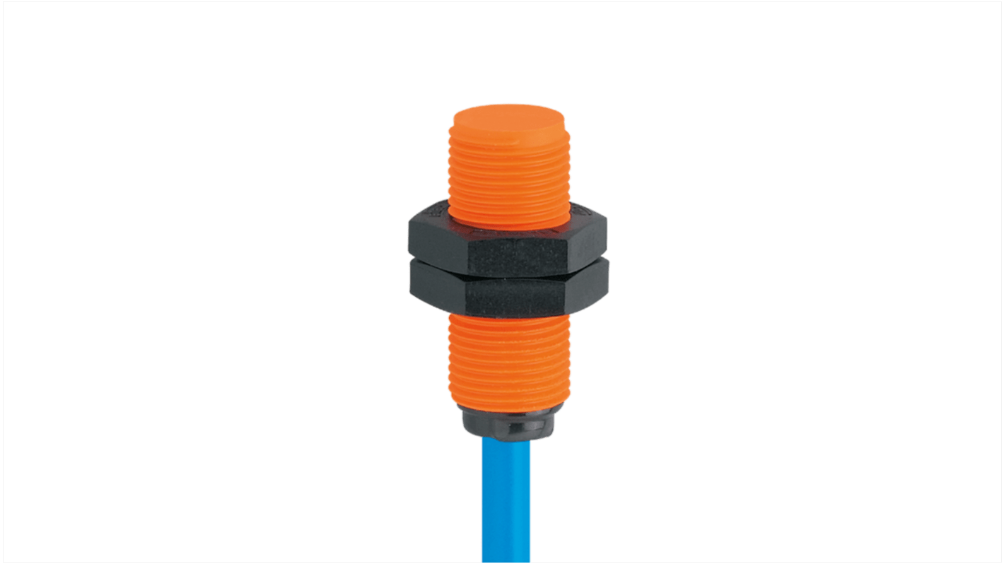 Rs-Online Sensore di prossimità induttivo Cilindro filettato ifm electronic M12 rilevamento 2 mm 7 5 → 30 V dc