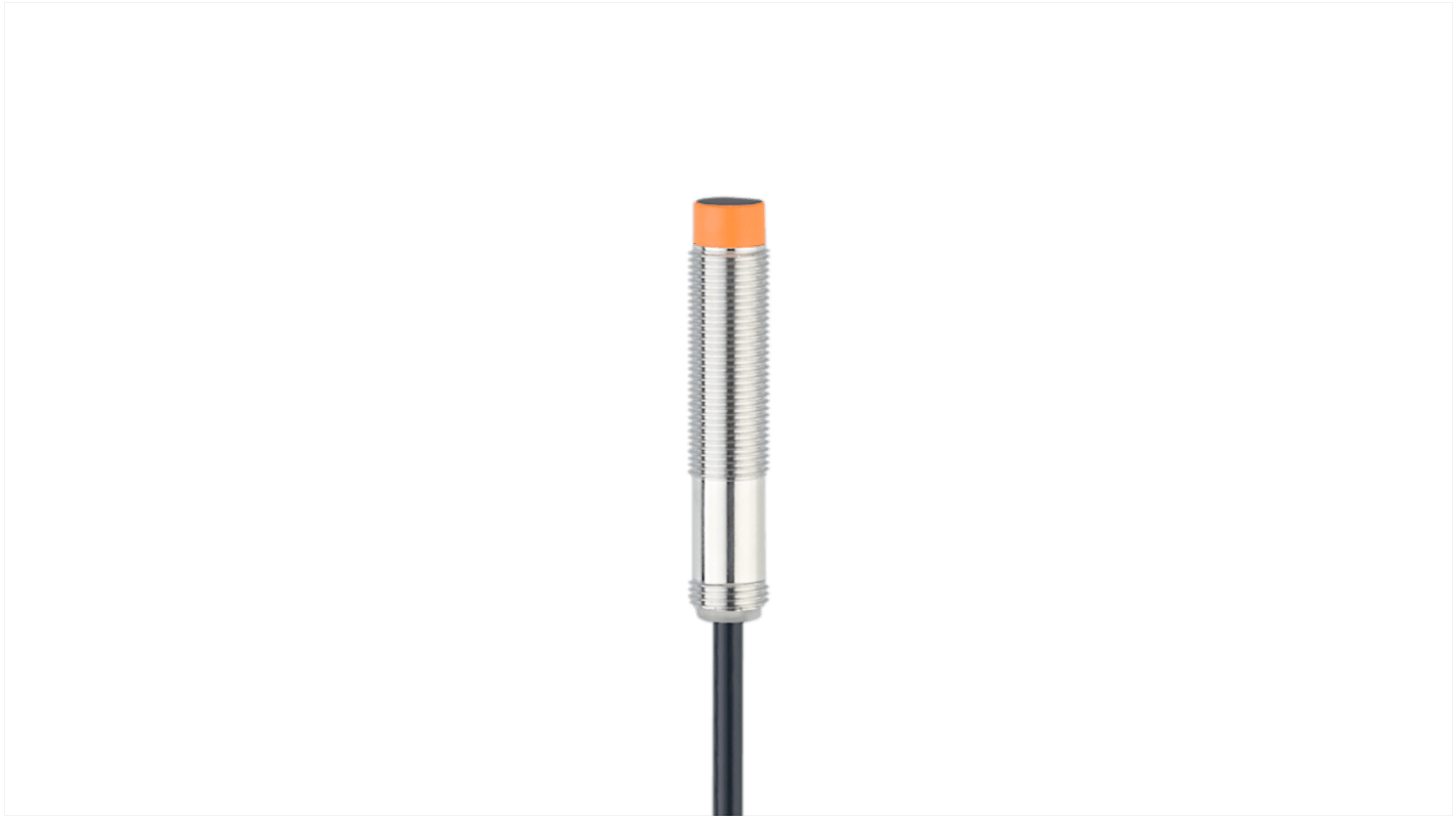 Rs-Online Sensore di prossimità induttivo Cilindro filettato ifm electronic M12 rilevamento 4 mm 10 → 30 V CC