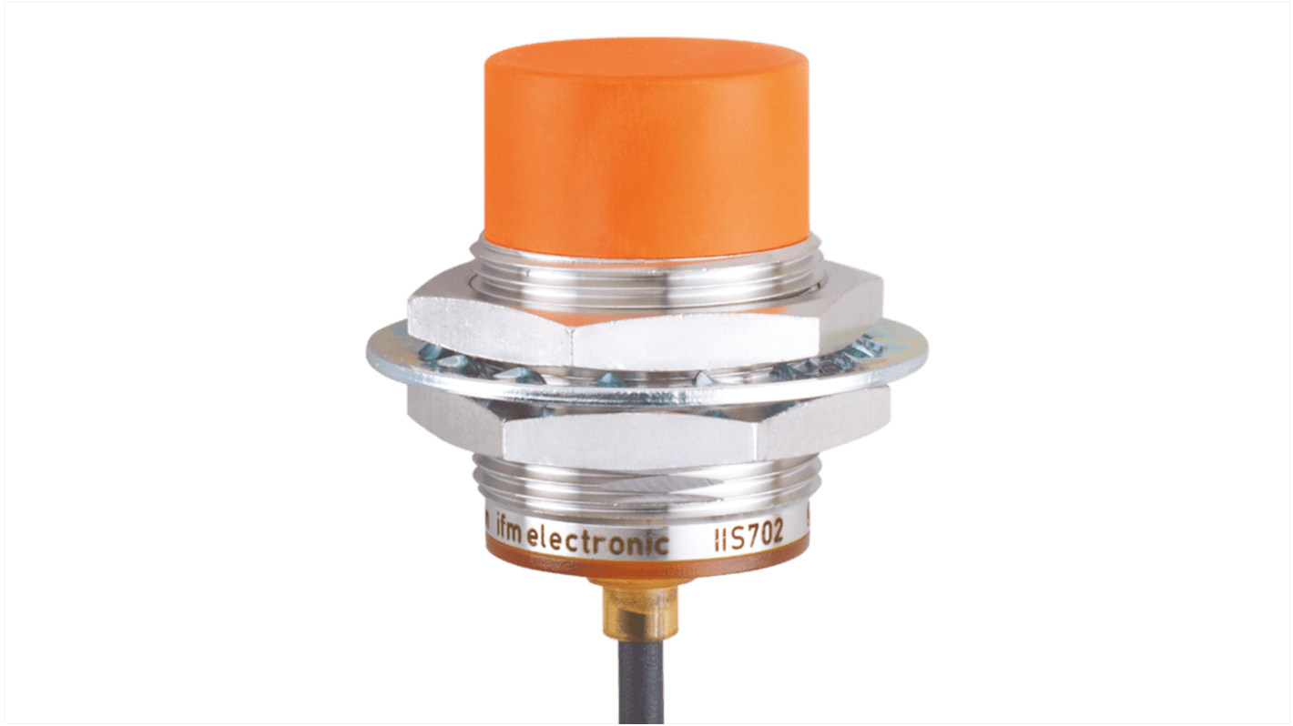 Rs-Online Sensore di prossimità induttivo Cilindro filettato ifm electronic M30 rilevamento 22 mm 10 → 30 V CC
