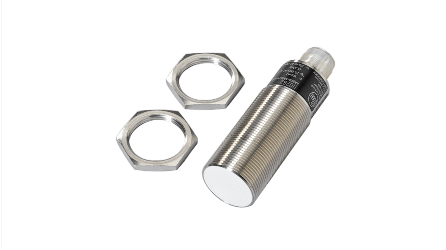 Rs-Online Sensore di prossimità induttivo Cilindro filettato ifm electronic M30 rilevamento 10 mm 20 → 250 V ca/cc