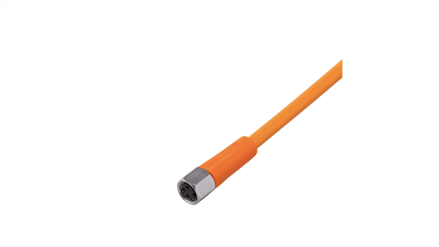 ifm electronic Straight Female 1 way M8 to Unterminated Sensor Actuator Cable, 25m